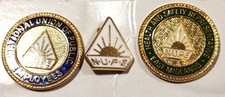 Trade Union NUPE -National Union of Public Employees three vintage enamel Badges