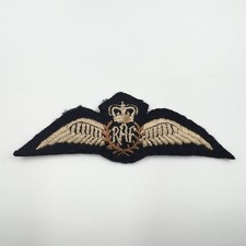 Genuine Post WW2 RAF Royal Air Force Padded Pilots Wings