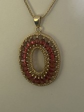 9ct Yellow Gold Large Oval Set