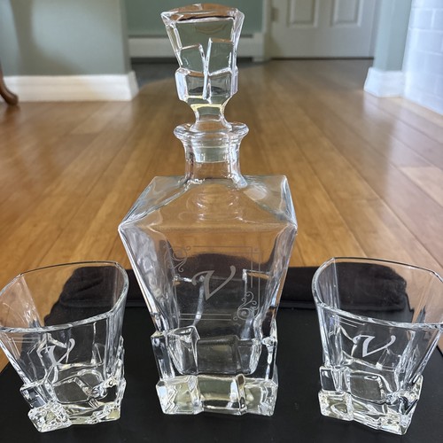 Vtg bohemia crystal whiskey - vtg,