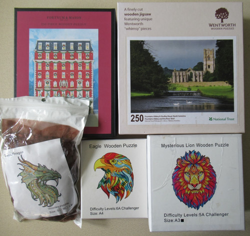 Various wooden jigsaw - wooden,