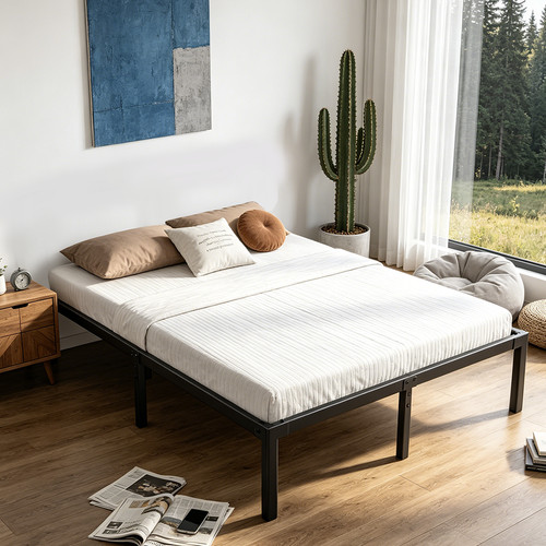 Large strong double - large, bed