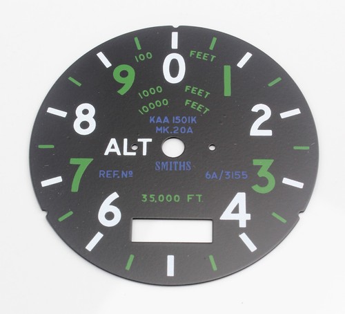 Fascia dial altimeter p20344 - dial,