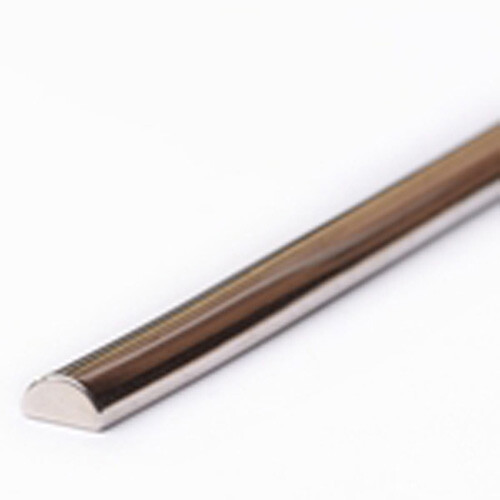 Half round wire 925 sterling - half-round,
