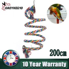 2m Bird Rope Perches Parrot