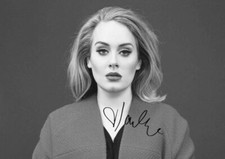 Adele signed autographed 6x4 - adele,