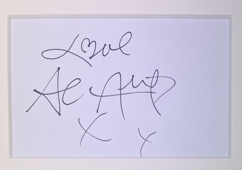 Adam ant signed autograph - adam,