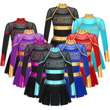 Kids Girl Cheer Leader Uniform