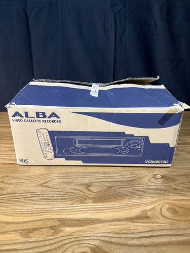 Boxed alba vcr6000sil - alba, vhs