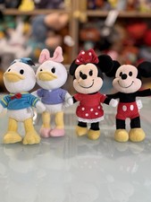 Nuimos Mickey Minnie Donald Duck Daisy Duck plush bundle Disney soft toy teddy