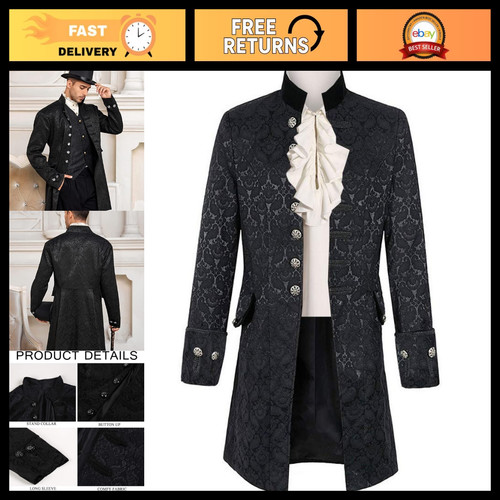 Men steampunk tailcoat - men's,