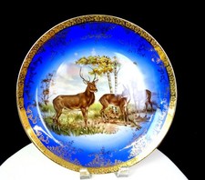 STW Bavaria Deer & Stag Cobalt