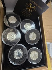 6 X QTR #SILVER CHARLES III