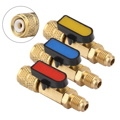 3xstraight ball valves - 3xstraight, 1/4"