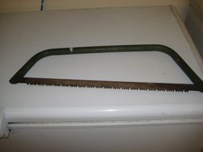 Bow or logging saw all metal