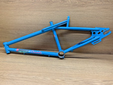 Rare Mongoose Decade 1987 FRAME Sky Blue Old SCHOOL BMX Og Paint