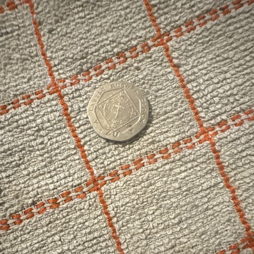 Isle man 20p coin - of,