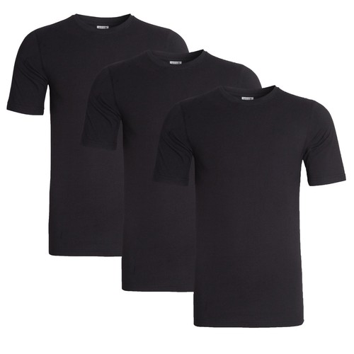 Pack mens plain crew neck - 3,