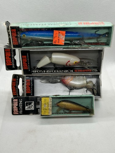 New rapala lures nib nos - new,