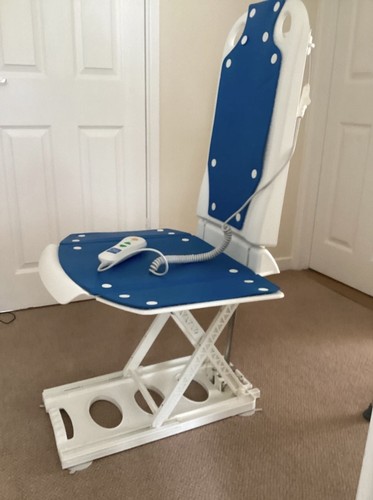 Elixir bath lift chair - in, blue