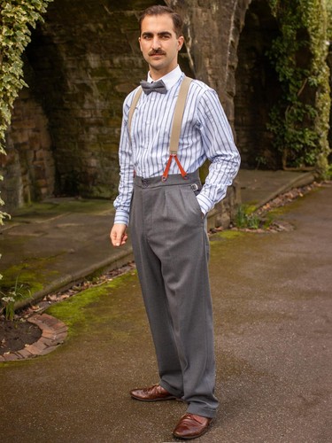 Mens vintage trousers - mens, |