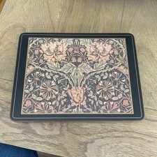 Set of 6 Pimpernel Honeysuckle William Morris Place Mats 12” X 9”