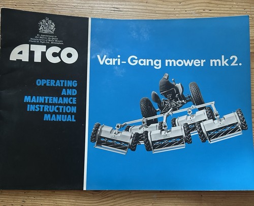 Atco vari gang mower mk2 - vari-gang,