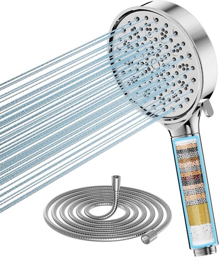 Hard water filter shower head - filter,