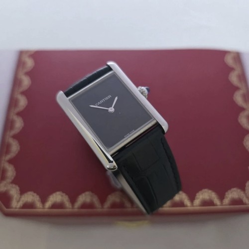 Cartier tank must - tank, black