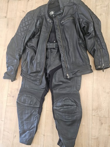 Bks retro leather motorcycle - leather,