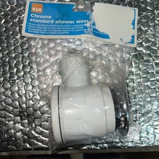B&Q Chrome Standard Shower
