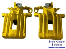 Brake Caliper fits VW GOLF Mk4 Rear Left 98 to 06 bc52964/65 yellow