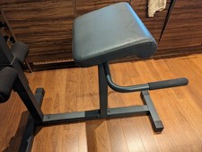Marcy Adjustable Hyperextension Roman Chair / Exercise Hyper Bench JD-3.1 Dark g