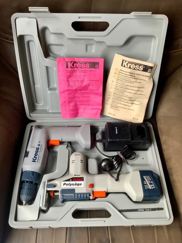 Kress cordless drill and - cordless,