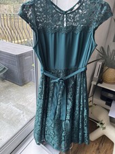 Billie & Bloom Teal Green Dress Size 14