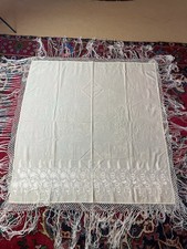 Vintage Cream Embroidered