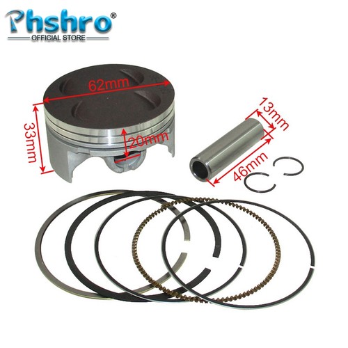Phshro 62mm piston kit - phshro,