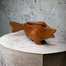FISH WOODEN BOWL BEAUTIFUL