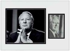 Edward Heath Autograph Signed