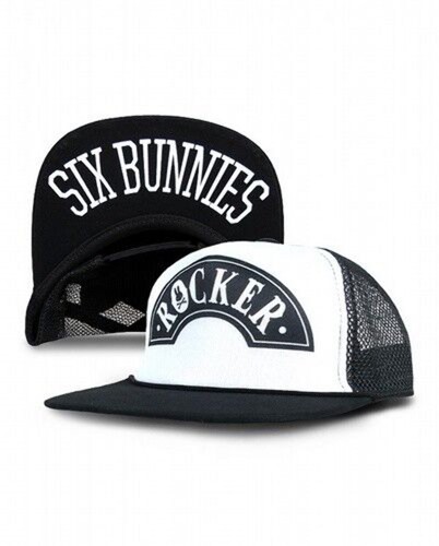 Six bunnies black - six, rocker