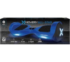 HOVER-1 All-Star Hoverboard Scooter LED HY-ASTR - Blue 36V/2.0Ah Dual Motor 400W