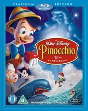 Pinocchio blu ray - pinocchio, blu-ray
