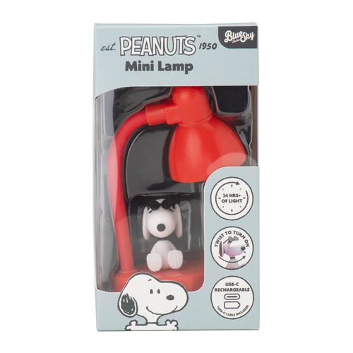 Peanuts snoopy mini lamp - -,