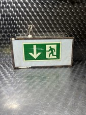 Maintained Safety Exitor LED Emergency Exit Sign Vintage from EAGLE FOUNDARY 
