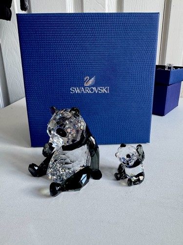 Swarovski crystal panda and - crystal,