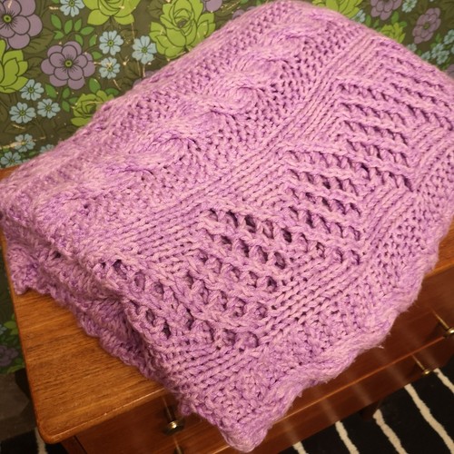 Large long purple - large, pink
