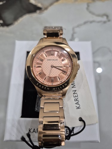 Ladies rose gold watch - ladies,
