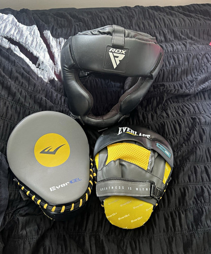Everlast evergel focus mitts - evergel,