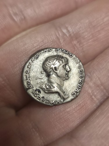 Trajan denarius fortuna - trajan,