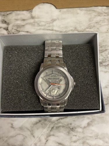 Bulova harley davidson twin - harley,